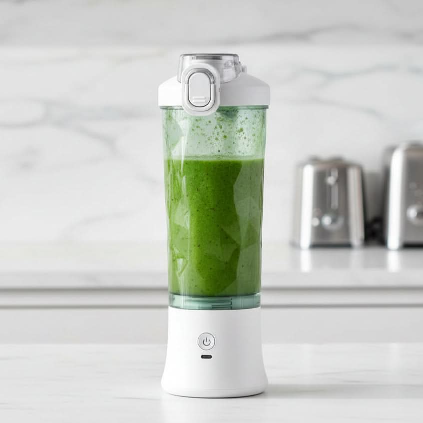 BLENDLY – Portable Smoothie Blender with Rechargeable Battery for Fresh Drinks Anywhere