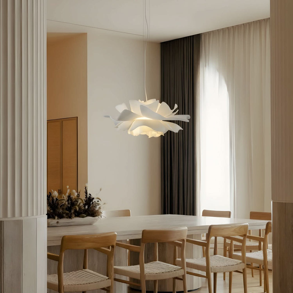 LOTARA – Elegant Lotus Pendant Light for Warm Ambient Interiors