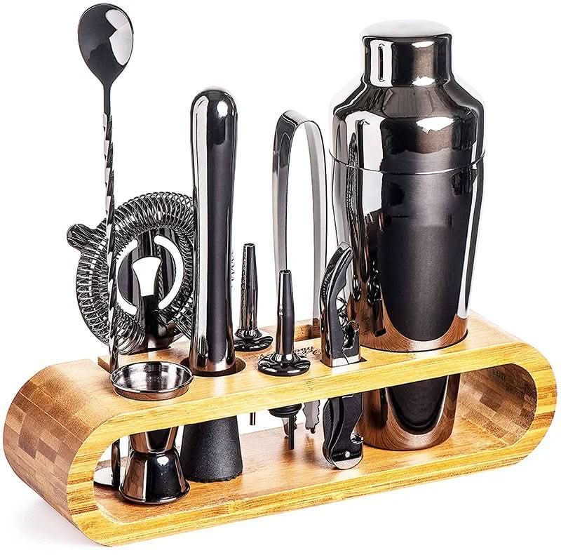 MIXOLOGYX – Stainless Steel Cocktail Set Modern Bar Design