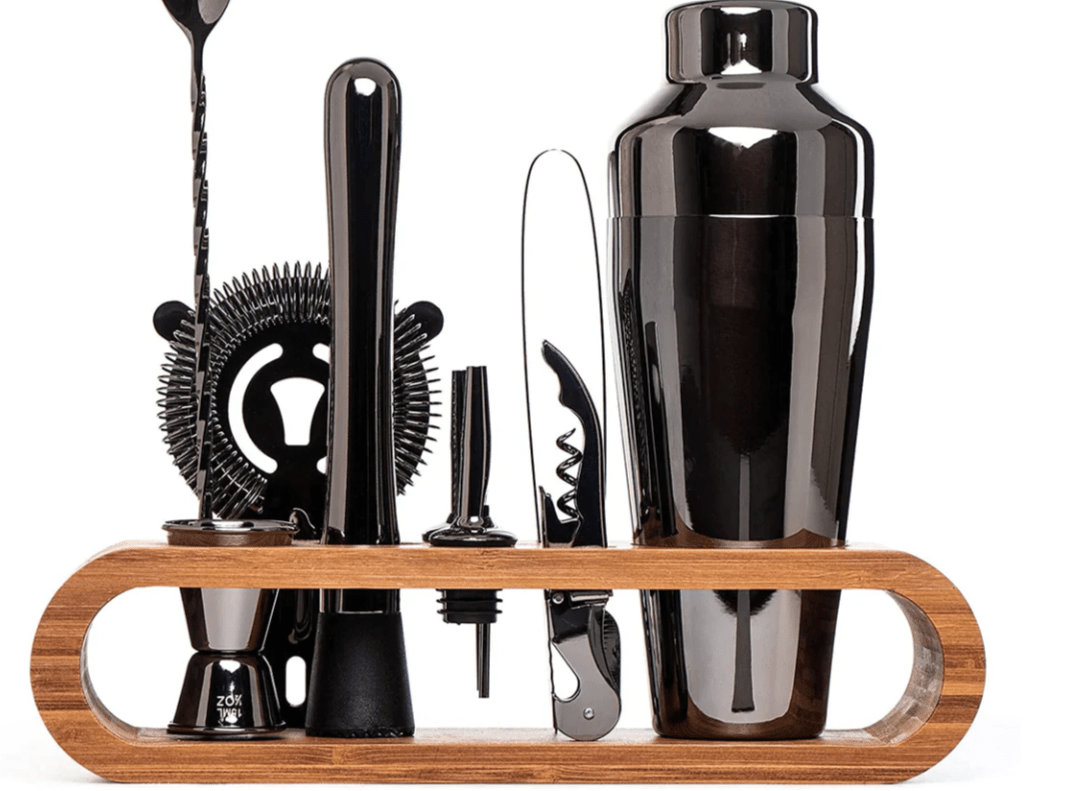 MIXOLOGYX – Stainless Steel Cocktail Set Modern Bar Design