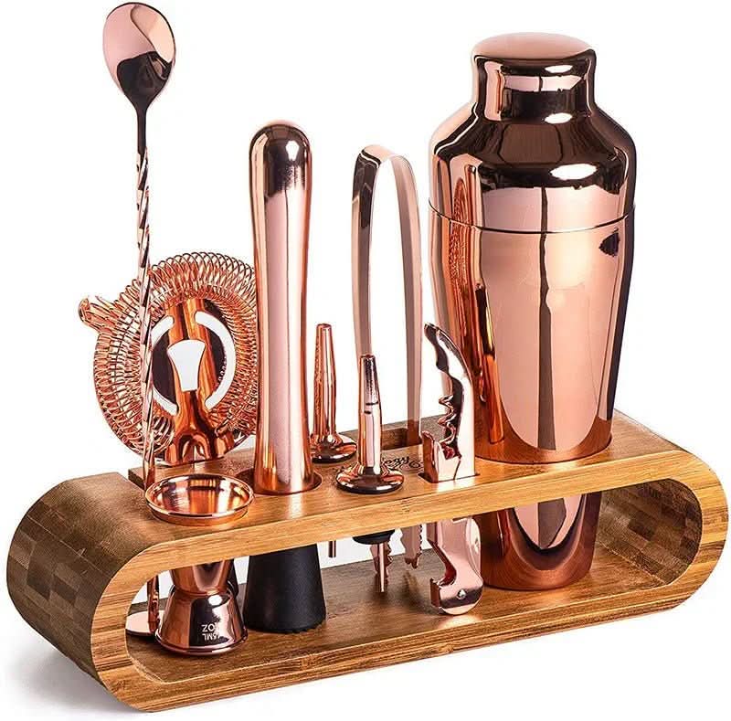 MIXOLOGYX – Stainless Steel Cocktail Set Modern Bar Design