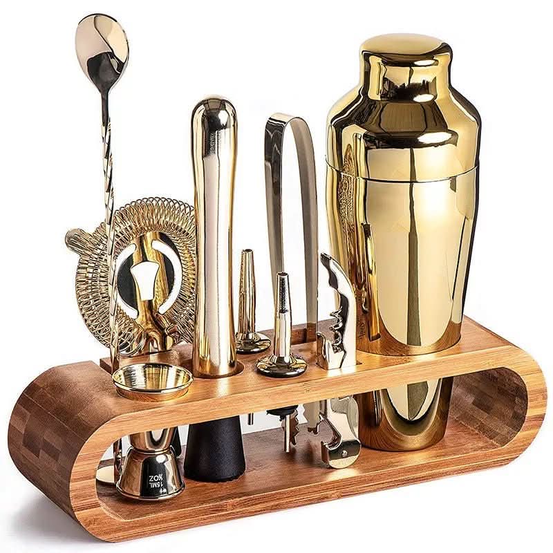 MIXOLOGYX – Stainless Steel Cocktail Set Modern Bar Design