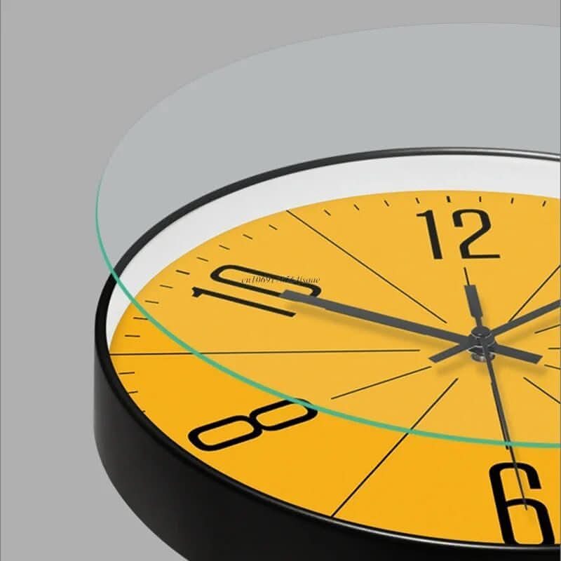 TIMELINE – Modern Wall Clock Minimalist Quartz Silent Home Decor