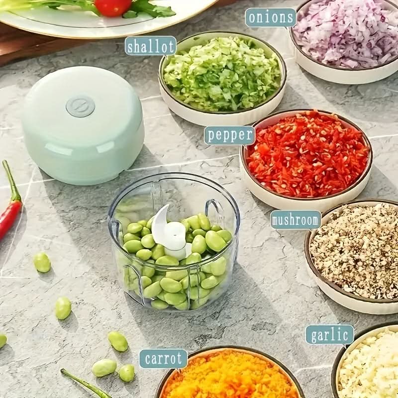 CHOPTRON – Electric USB Rechargeable Mini Food Chopper